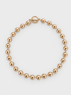 Chunky Ball Short Necklace