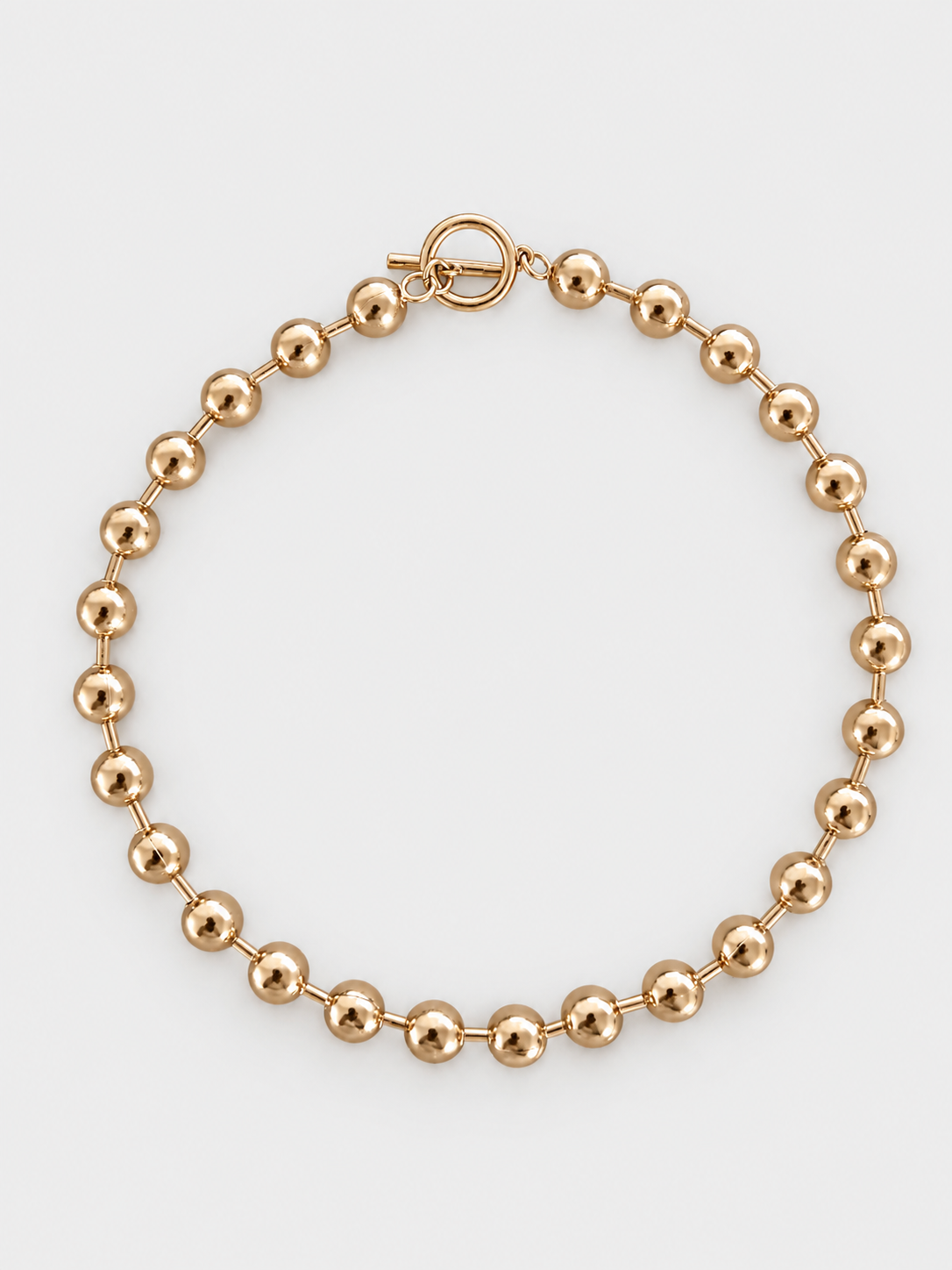 Chunky Ball Short Necklace