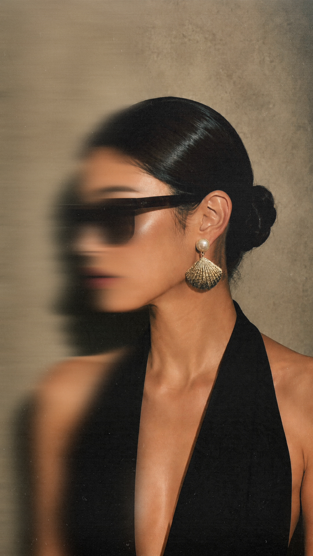 Shell Pearl Earrings