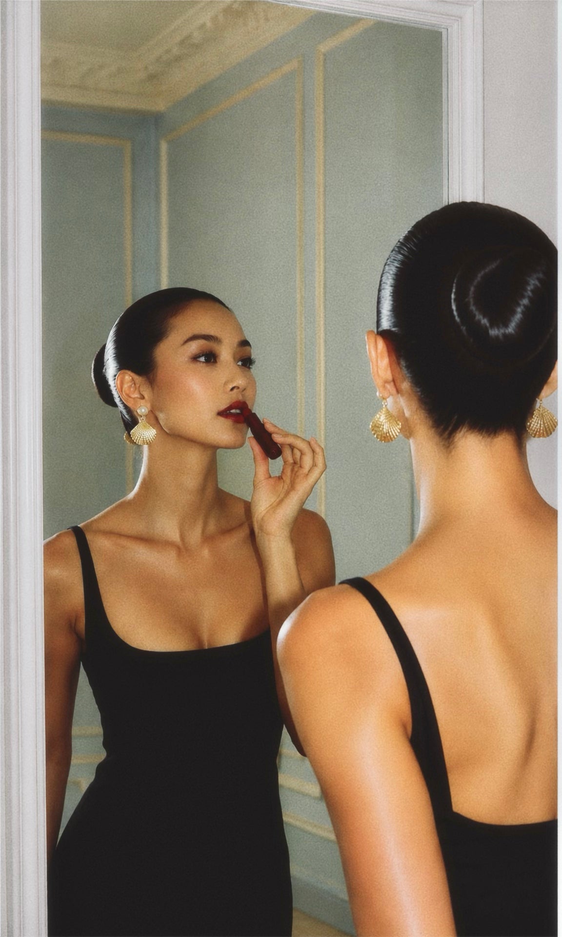 Shell Pearl Earrings