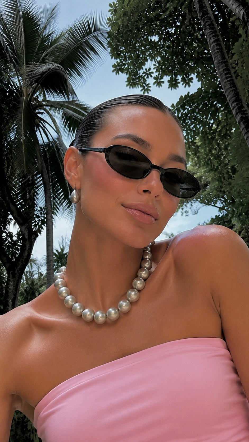 Ball Pearl Necklace