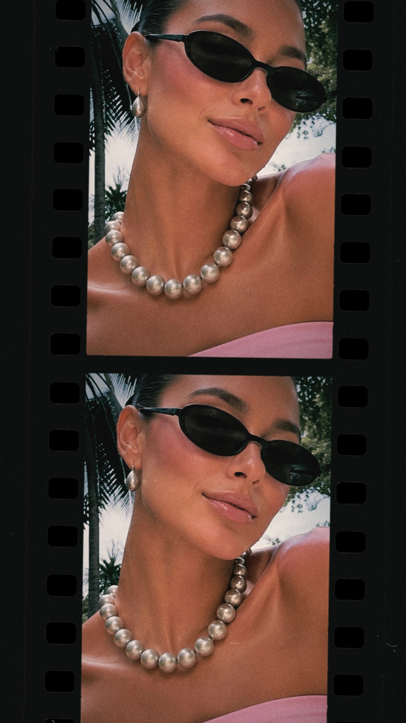 Ball Pearl Necklace