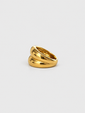 Doubled Bold Gold Band Ring