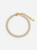 Marquise cut Tennis Bracelet