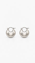 Matte Luna Drop Earrings